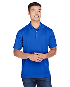 Harriton M353 Mens Double Mesh Polo