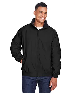 Harriton M740 Adult Fleece-Lined Nylon Jacket