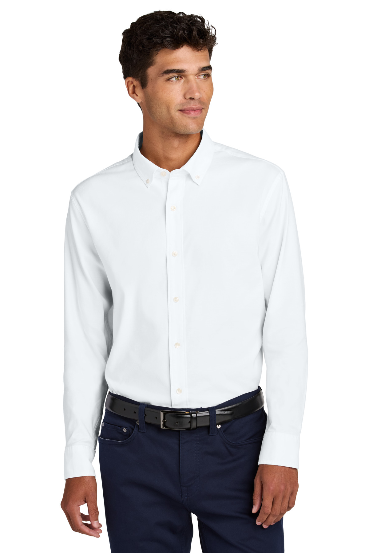 MM2002 Mercer+Mettle Long Sleeve Modern Oxford Shirt