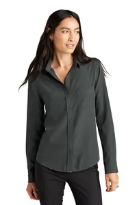 Mercer+Mettle MM2013  Womens Stretch Crepe Long Sleeve Camp
