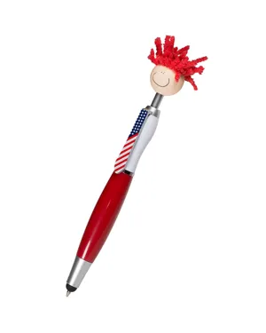 MopToppers PL-1726 Patriotic Screen Cleaner With Stylus Pen