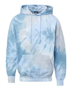 MV Sport 1290 Classic Fleece Tie-Dye Hooded Sweatshirt