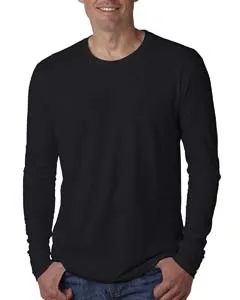 Next Level N3601 Mens Cotton Long-Sleeve Crew