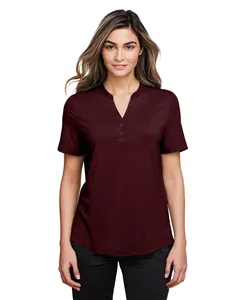 North End NE100W Ladies Jaq Snap-Up Stretch Performance Polo