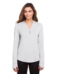NE400W North End Ladies Jaq Snap-Up Stretch Performance Pullover