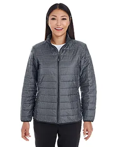 North End NE701W Ladies Portal Interactive Printed Packable Puffer Jacket