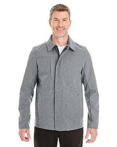 North End NE705 Mens Edge Soft Shell Jacket with Fold-Down Collar