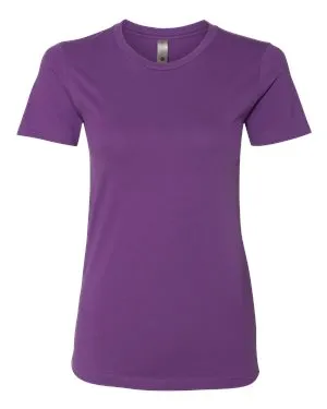 Next Level 3900 Women’s Cotton Short Sleeve Boyfriend Crew