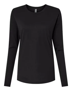 Next Level 3911 Womens Cotton Relaxed Long Sleeve T-Shirt