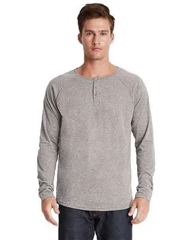 Next Level 6072 Triblend Long Sleeve Henley