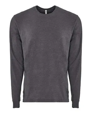 Next Level 6411 Unisex Sueded Long-Sleeve Crew