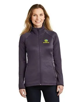 NF0A3LHA The North Face Ladies Canyon Flats Stretch Fleece Jacket.