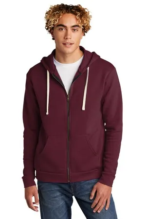 Next Level NL9602 Unisex Beach Fleece Full-Zip Hoodie.