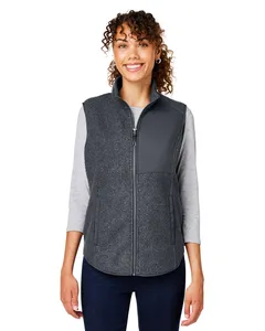 North End NE714W Ladies Aura Sweater Fleece Vest