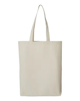 OAD OAD106R Midweight Recycled Cotton Gusseted Tote