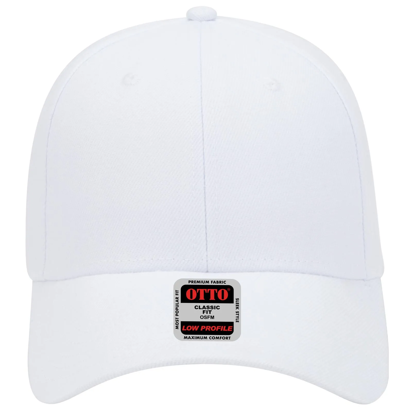 19-609 OTTO CAP 6 Panel Low Profile Baseball Cap