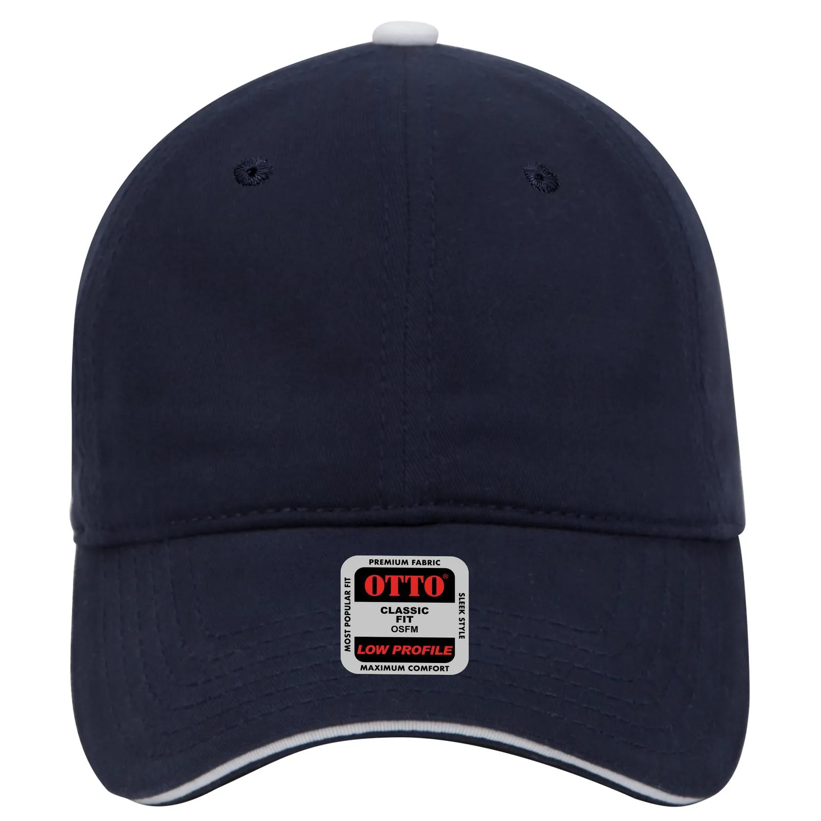 22-449 OTTO CAP 6 Panel Low Profile Dad Hat