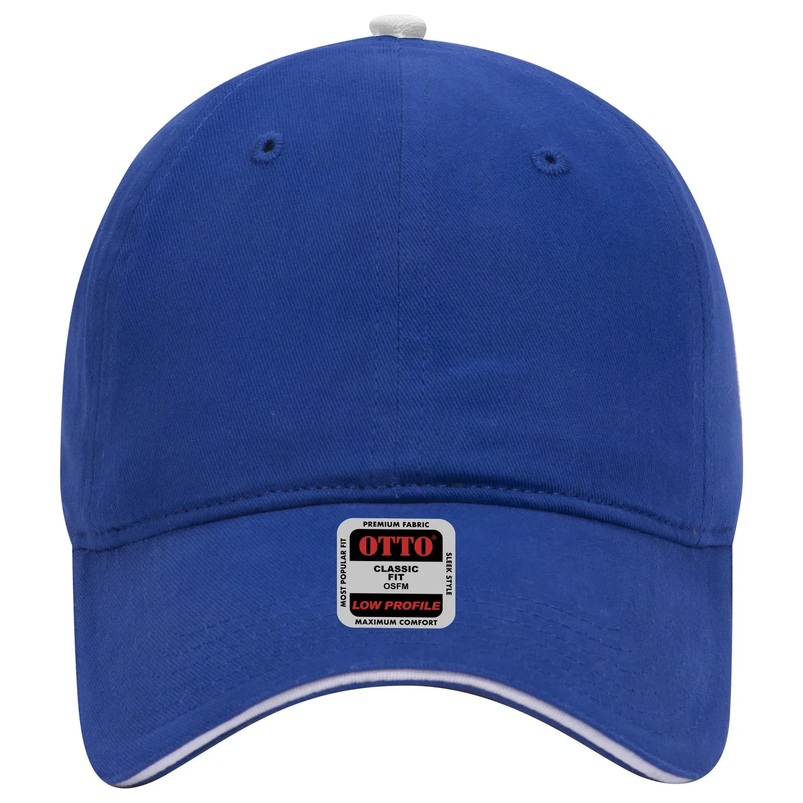 22-688 OTTO CAP 6 Panel Low Profile Baseball Cap