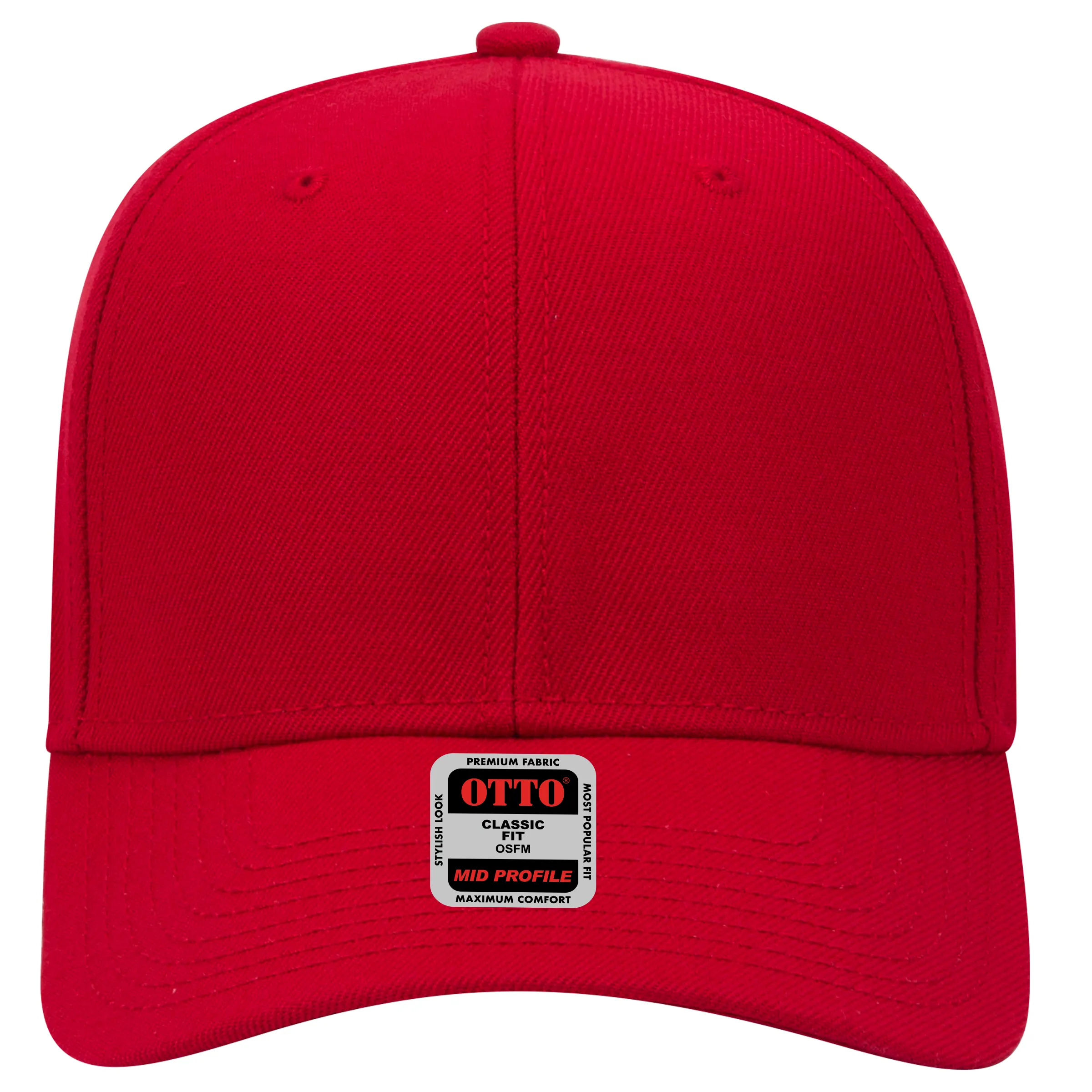 27-210 OTTO CAP 6 Panel Mid Profile Baseball Cap