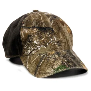 Outdoor Cap HPC-305 Weathered Cotton with Camo Cap
