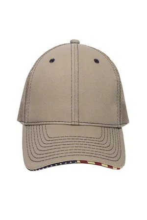 Outdoor Cap USA800M USA Accent Mesh Back Cap