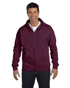 Hanes P180 - EcoSmart Full-Zip Hooded Sweatshirt.