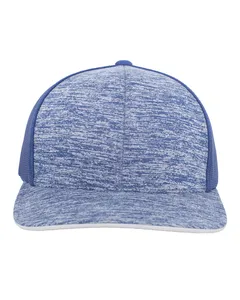 PACIFIC HEADWEAR 106C Aggressive Heather Trucker Snapback Cap