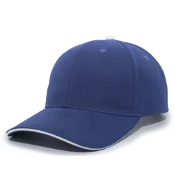 121C PACIFIC HEADWEAR Brushed Twill Cap With Sandwich Bill