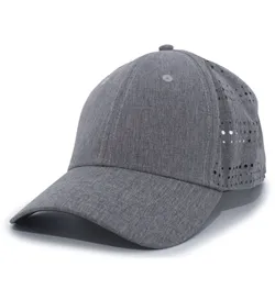 PACIFIC HEADWEAR P747 Perforated Hook-And-Loop Adjustable Cap