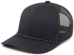 PACIFIC HEADWEAR 104BR Trucker Snapback Braid Cap