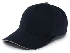 121C PACIFIC HEADWEAR Brushed Twill Cap With Sandwich Bill