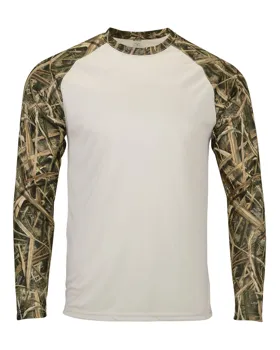 Paragon 236 Jackson Mossy Oak Colorblocked Long Sleeve T-Shirt