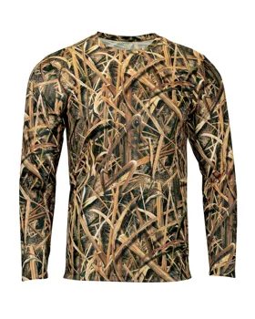 Paragon 237 Oxford Performance Camo Print Long Sleeve T-Shirt