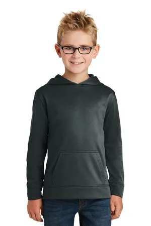 Port & Company PC590YH Youth Performance Fleece Pullover Hooded Sweatshirt. 