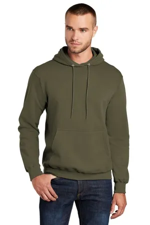 Port & Company PC78H - Core Fleece Pullover Hooded Sweatshirt. 