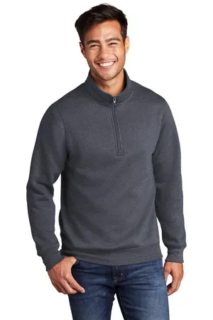 Port & Company PC78Q Core Fleece 1/4-Zip Pullover Sweatshirt 