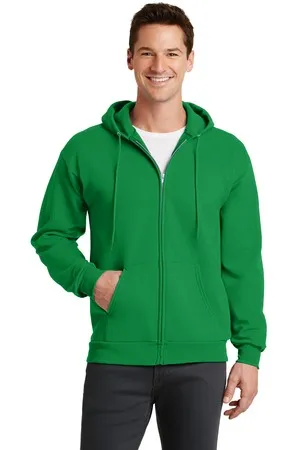 Port & Company PC78ZH - Core Fleece Full-Zip Hooded Sweatshirt.