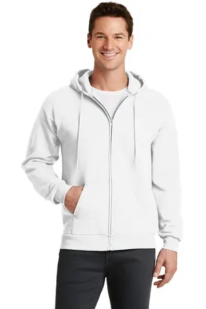 Port & Company PC78ZH - Core Fleece Full-Zip Hooded Sweatshirt.