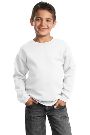 Port & Company PC90Y - Youth Core Fleece Crewneck Sweatshirt.