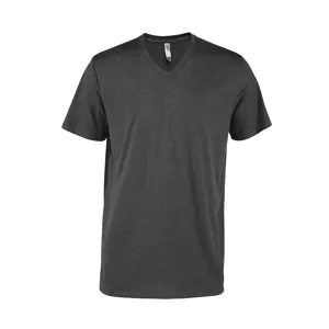 Platinum P602C Adult CVC Short Sleeve V-Neck Tee