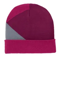 Port Authority C906  Cuffed Colorblock Beanie.