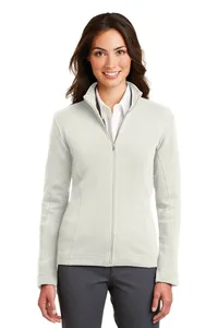 Port Authority L221  Ladies Flatback Rib Full-Zip Jacket.