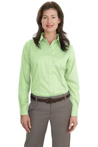 Port Authority L638 Ladies Non-Iron Twill Shirt.