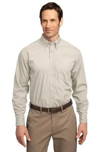 Port Authority S607  Long Sleeve Easy Care, Soil Resistant Shirt.