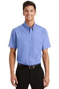 Port Authority S633  Short Sleeve Value Poplin Shirt.