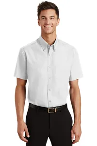 Port Authority S633  Short Sleeve Value Poplin Shirt.