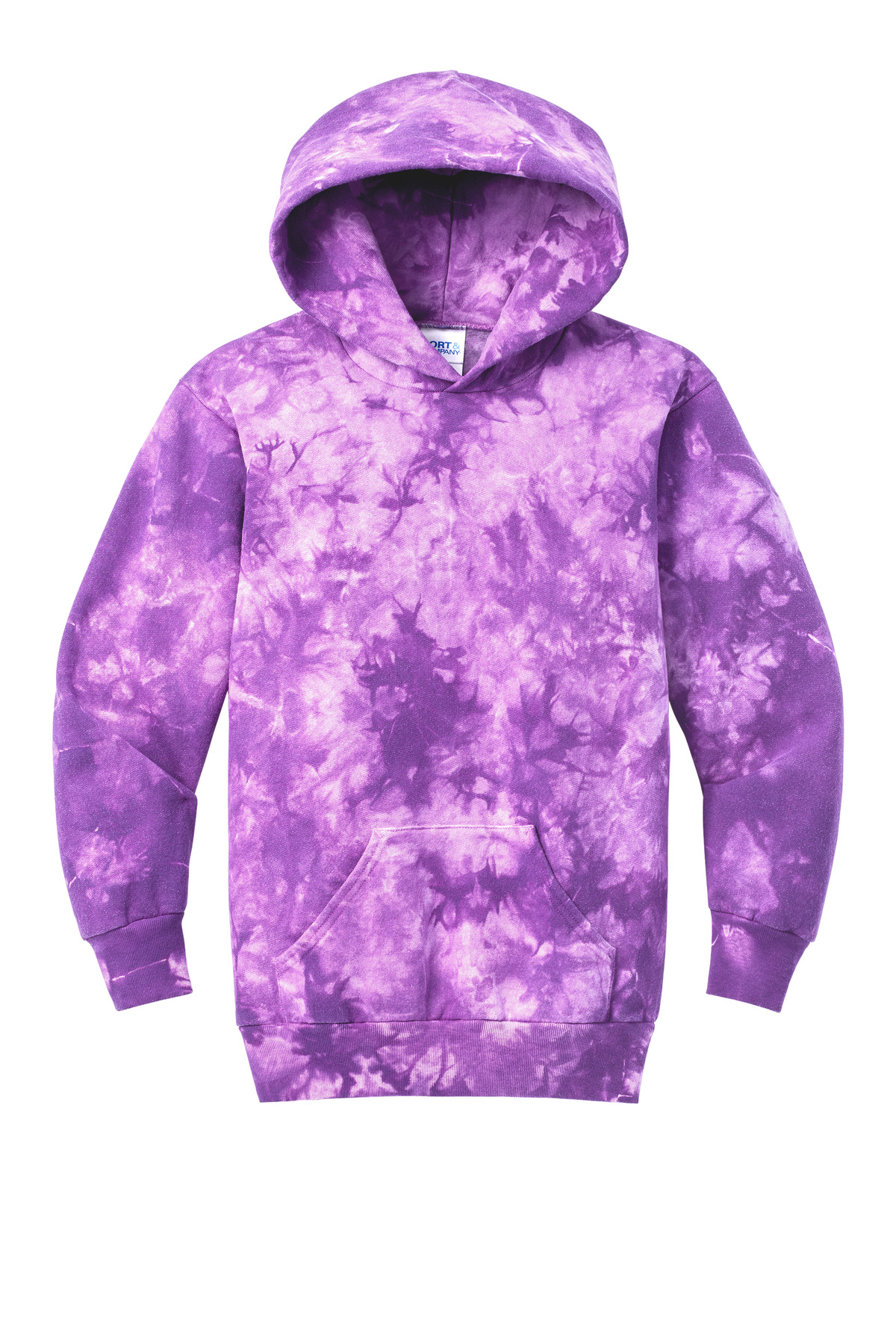 Port & Company PC144Y Youth Crystal Tie-Dye Pullover Hoodie