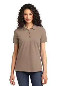 Port & Company LKP155 Ladies Core Blend Pique Polo.