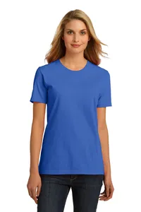 Port & Company LPC150ORG  Ladies Essential 100% Organic Ring Spun Cotton T-Shirt.