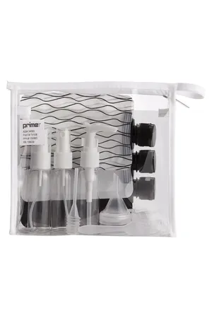 Prime Line TV108 In Transit Travel Bottle Set And Bag